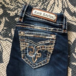 Rock Revival Boris Skinny Jean Size 27R